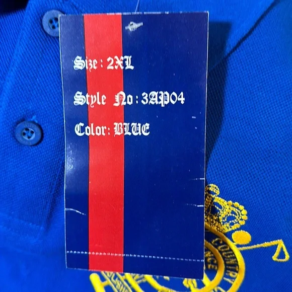 NWT Continental Country Club Polo 2XL - Picture 9 of 12